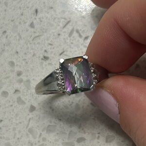 Mystic Topaz ring